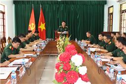 Quân khu kiểm tra hoạt động công tác đảng, công tác chính trị tại Đoàn 338